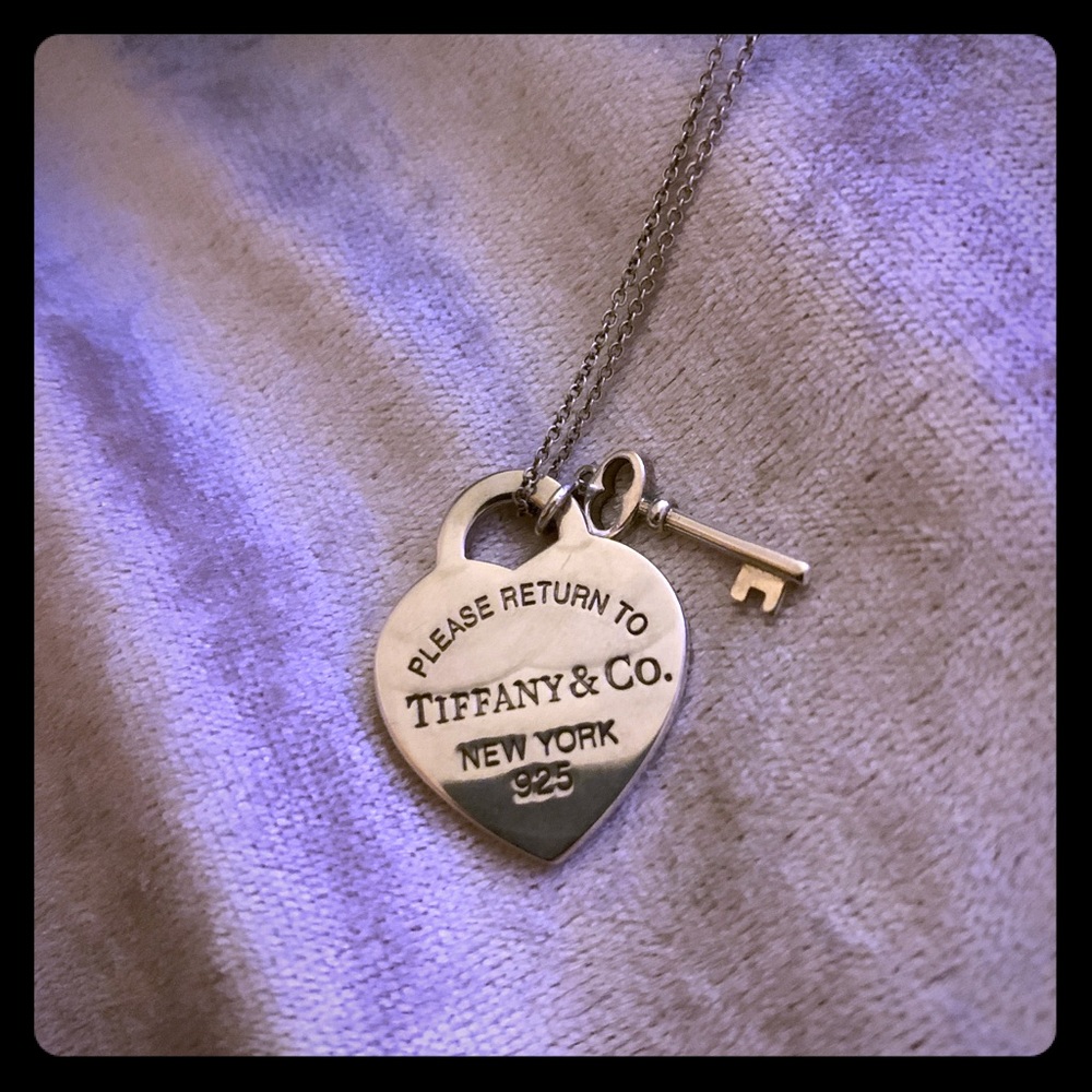 TIFFANY Heart & Key necklace